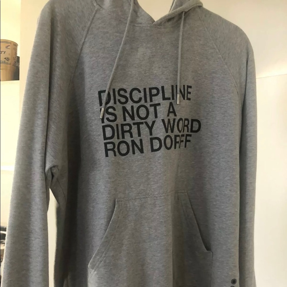 Ron Dorff Hoodie Discipline is A Dirty Word